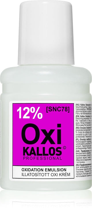 Kallos Kallos Klasyczny krem Oxi 12% Peroxide do użytku profesjonalnego 60 ml