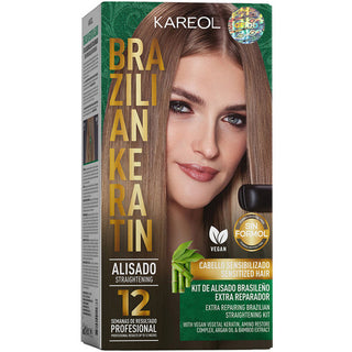 Kit di riparazione extra alla cheratina brasiliana Kareol