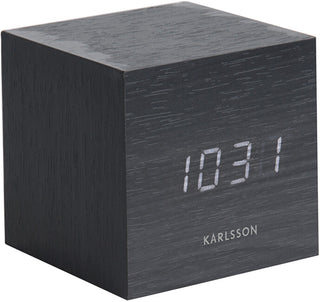 Karlsson Design LED alarm clock - clock KA5655BK