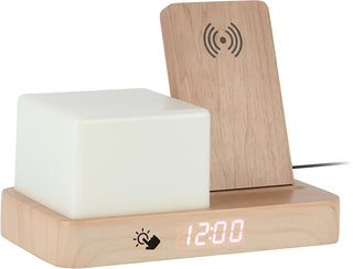 Karlsson Orologio da Tavolo Digitale con Lampada e Caricatore 6079WD