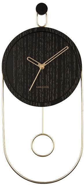 Karlsson orologio da parete a pendolo KA5892BK