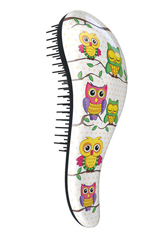 Dtangler Spazzola Per Capelli A Forma Di Gufo