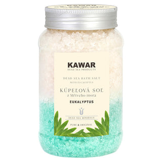 Kawar Dead Sea Bath Salt - Eucalyptus 500 g