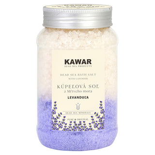 Kawar Dead Sea Bath Salt - Lavender 500 g