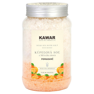 Kawar Dead Sea Bath Salt - Orange 500 g