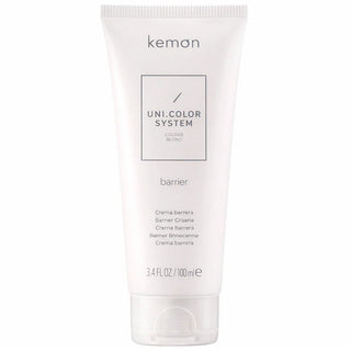 Kemon Uni.Color System Barrier, Crema Colorante Barriera, 100 ml