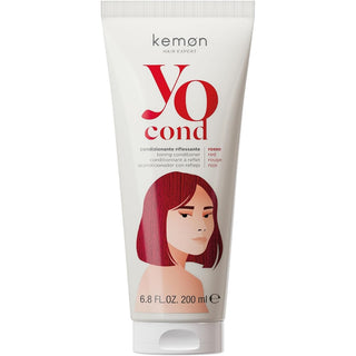 Kemon Yo Rosso Colorazione, Balsamo Colorante Per Capelli, 200 ml