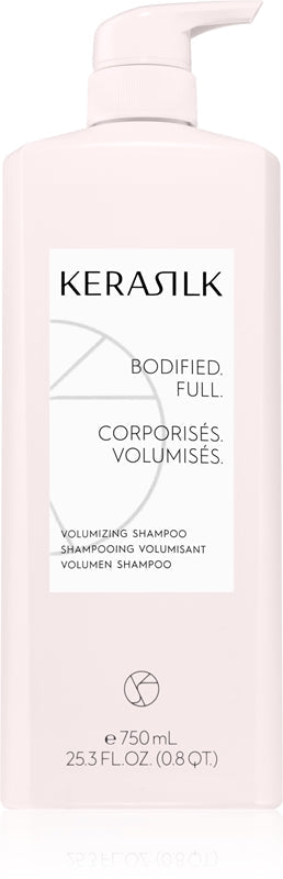KERASILK Essentials Volumizing Hair Shampoo for Delicate Hair 750ml