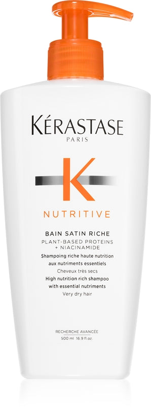 Kérastase Nutritive Bain Satin Riche Intens Nourishing Shampoo 500 Ml