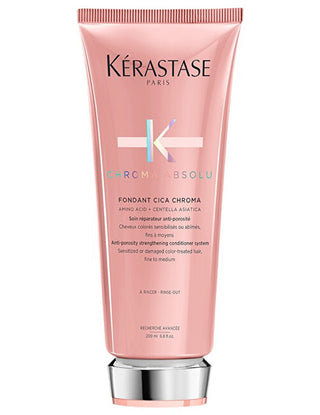 Kérastase Balsamo Rinnovante Per Capelli Colorati Chroma Absolu Fondant Cica Chroma (Balsamo) - Volume: 200 Ml