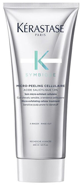 Kérastase Peeling Per Cuoio Capelluto Sensibile Symbiose (Trattamento Cellulare Micro-Esfoliante) - Volume: 200 Ml