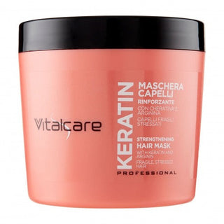 Vitalcare Keratin Maschera Capelli Rinforzante 500 Ml