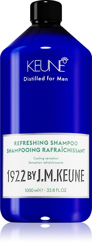 Keune 1922 Refreshing Energizing Shampoo for Stronger Hair 1000ml