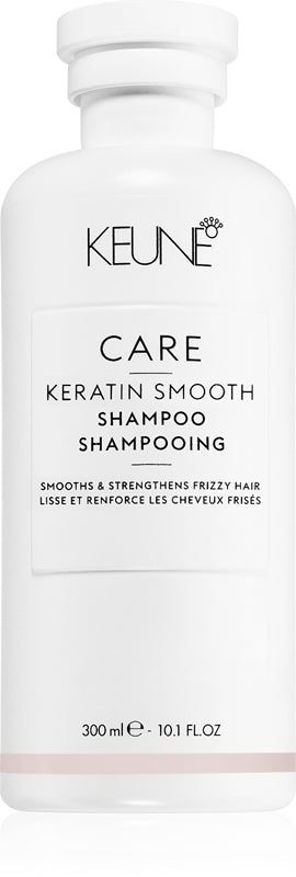 Keune Care Keratin smoothing shampoo for dry and damaged hair 300 ml