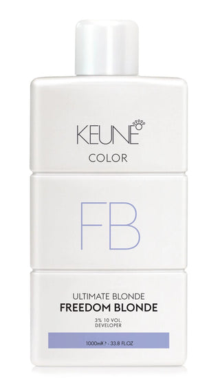 Lozione Ossidante per Capelli Keune Freedom Bionda 3% 10 volumi 1000 ml