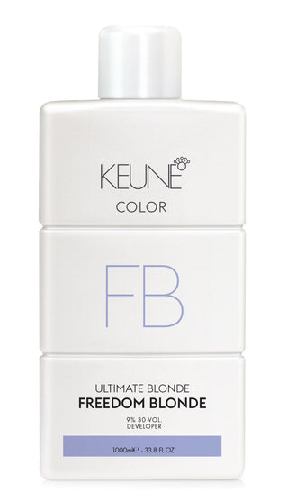 Lozione Ossidante per Capelli Keune Freedom Bionda 9% 30 volumi 1000 ml