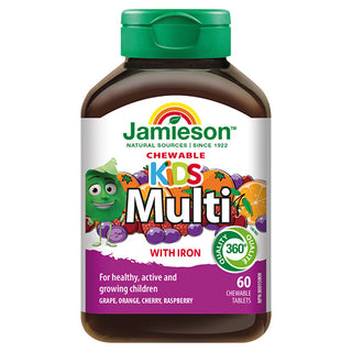 Jamieson Multi Kids Multivitamin per sucking 60 compresse