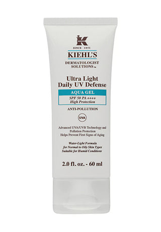 Kiehl's Protective light face gel for normal to oily skin SPF 50 Derma Solutions ( Ultra Light Daily UV Defense Aqua Gel) 60 ml