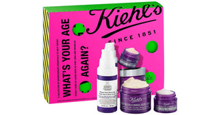 Kiehl's Super Multi-Corrective confezione regalo da donna crema antiage 50 ml + crema occhi giorno e notte 14 ml + siero antirughe al retinolo 30 ml