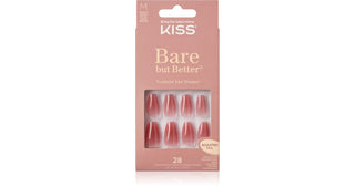 Kiss my face Bare-But-Better Nude Nails 28pcs