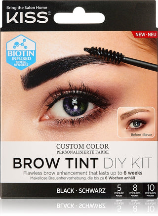 Kiss my face Kit de Sobrancelhas Brow Tint Diy 20ml Preto