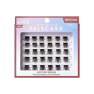 Kiss Falscara Multi Wisps (Mocha) 24 Pieces 
