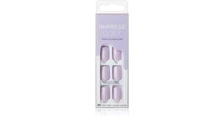 Kiss my face Unhas Purplect ImPRESS Imagem colorida 30 peças
