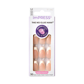 Kiss Self-Adhesive Nails Impress Nails - Ideal 30 Pieces 