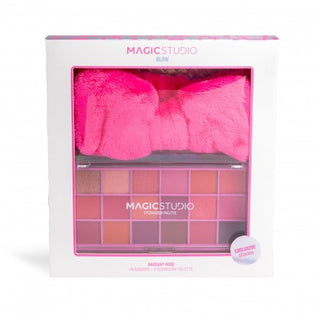 Magic Studio Kit Trucco Con Palette Di 18 Ombretti E Cerchietto Per Capelli Glow Pretty Girls In Scatola