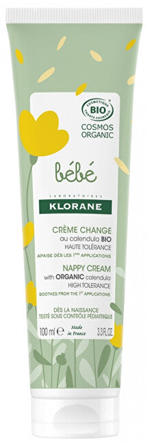 Klorane Crema Cambio Pannolino Calendula Biologica 100 ml — Crema cambio pannolino