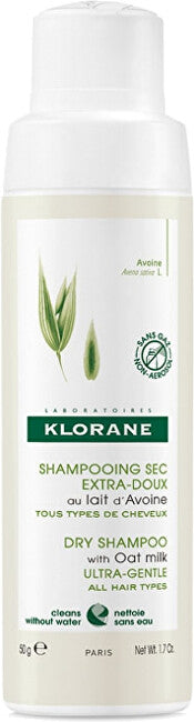 Klorane Dry shampoo per all hair types Oat milk (Dry Shampoo) 50 g