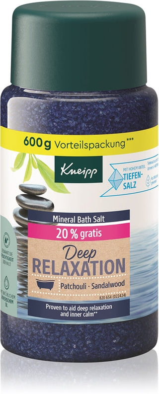 Kneipp Deep Relaxation sale da bagno 600 g