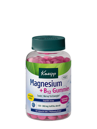 Kneipp Magnesium + B12 gummies 60 pcs