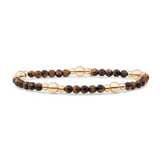 Sparkling Bracciale Con Perline Di Occhio Di Tigre Blk01G-G09