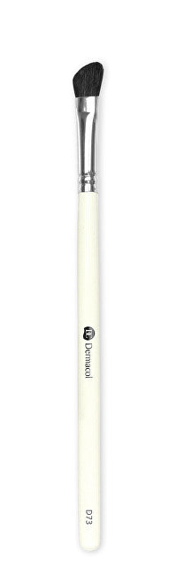 Cosmetic brush with natural fibers for applying concealer D73