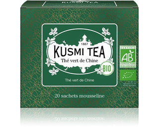 Kusmi tea Verde Chino 20 bolsitas orgánicas, 40 g