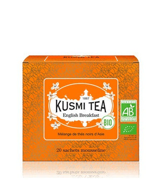 Kusmi tea Desayuno Inglés 20 bolsitas de muselina BIO 40 g