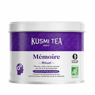 Kusmi tea Organic Ritual Memory loose tea in a can 100 g