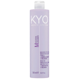 Maschera per capelli crespi KYO Smooth System 500 ml