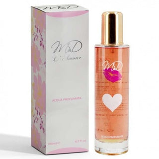 M&D L` Amour Água Perfumada para o Corpo - 200ml 