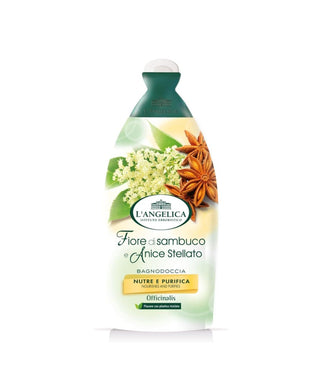 L Angelica Bagnoschiuma Fragranza Sambuco E Anice 500Ml