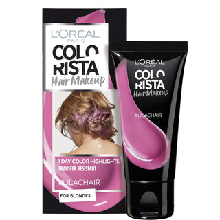 L'Oréal Paris, Maquillaje Colorista, Tinte Semipermanente para el Cabello, #lila claro, 30 ml