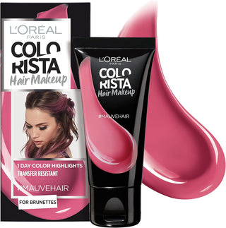 L'Oreal Paris, Colorista Hair Makeup, Tintura per Capelli Semipermanente, #MAUVEHAIR, 30 ml