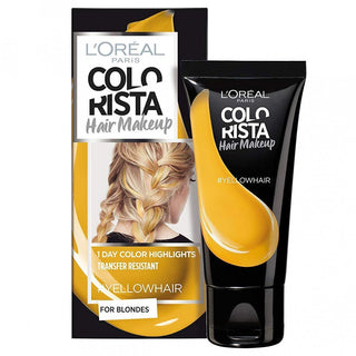 L'Oréal Paris, Maquillaje Colorista, Tinte Semipermanente para el Cabello, #amarillo, 30 ml