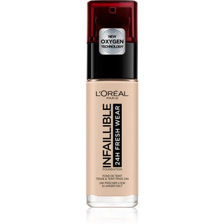 L'Oreal Paris Infaillible 24H Matte Fondotinta Liquido Idratante 140 Beige Dorato SPF 25 30 ml