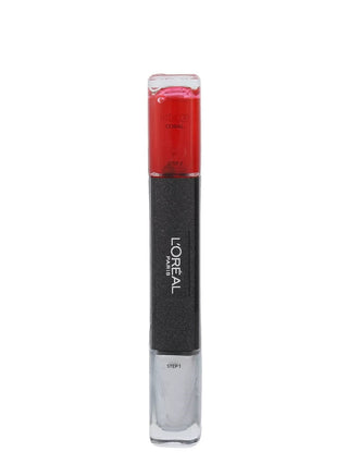 L'Oreal Paris 2 σε 1 Infallible Βερνίκι Νυχιών MTX 028 Κοραλί 2 x 5 ml