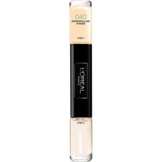 Esmalte de uñas 2 en 1 Infallible de L'Oréal Paris 40 Marshmallow Power 2 x 5 ml