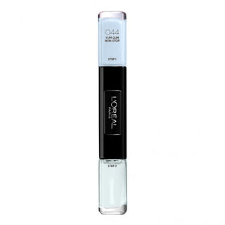 L'Oreal Paris 2 σε 1 Infallible Βερνίκι Νυχιών 44 Yum Gum Non-Stop 2 x 5 ml