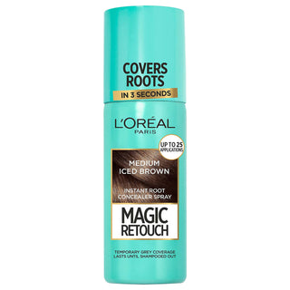 L'Oreal Paris Magic Retouch Spray Ritocco Radici Castano Medio Ghiacciato 75 ml