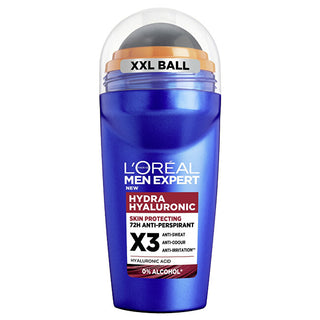 L'Oréal Paris Men Expert Hydra Hyaluronic Antitranspirant Roll-On (72H Antitranspirant) 50Ml 